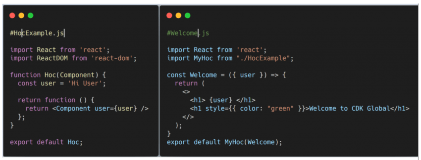 Simplified HOC's and RenderProps in React
